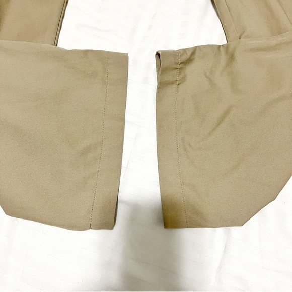 Aritzia Sunday Best Charlie Full Length Wide Leg Trouser Pant Khaki Tan size 00 - Picture 9 of 16